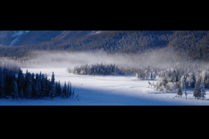 喀納斯神仙灣冬景