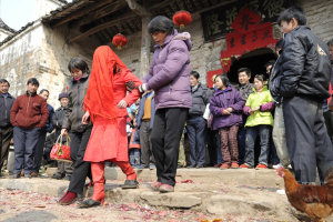 新娘，你慢點！