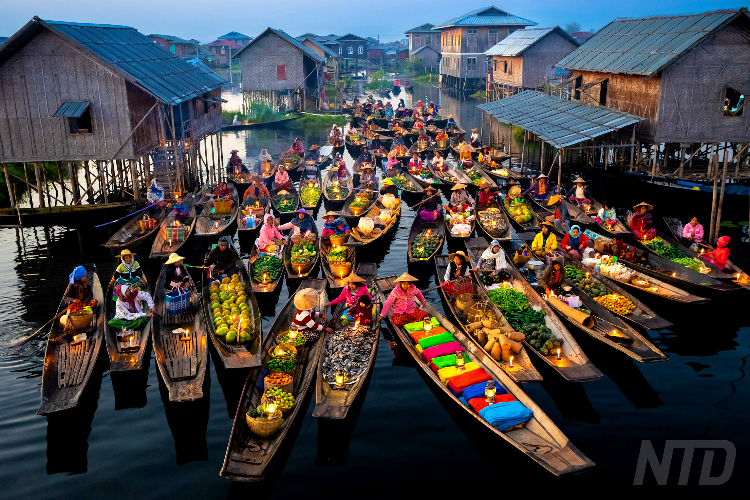 Floating Market of Inle Lake