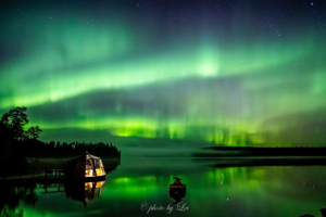 Finland Lakeside Aurora Glass House Experience